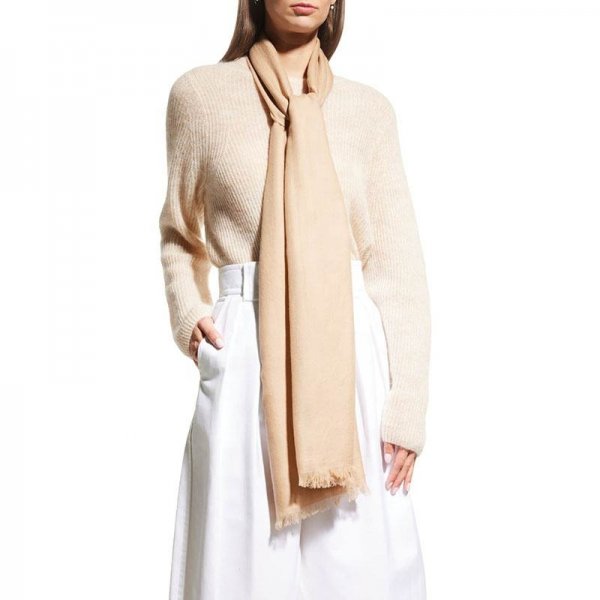 Lightweight Cashmere Scarf Cashmere Shawl Knitted Women's Scarf Women's Solid Color