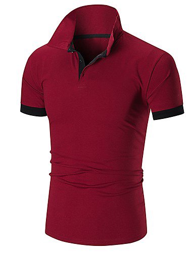 Men's Graphic Solid Colored Animal Plus Size