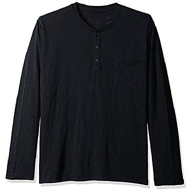 Men's Long Sleeve Henley